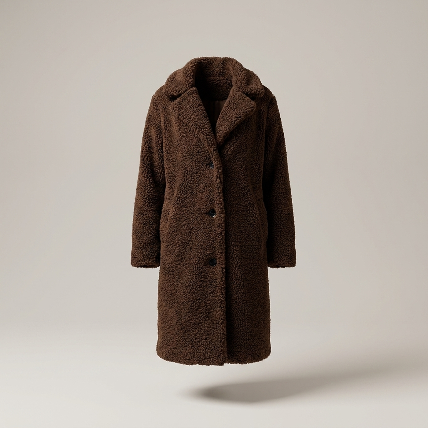 PLUXSTYLE::numise::womens-oversized-parka::pack-dark-brown