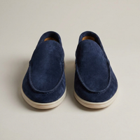 PLUXSTYLE::numise::roger-relaxed-loafers::pack-navy-blue