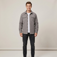 PLUXSTYLE::numise::mens-relaxed-shirt-jacket::front