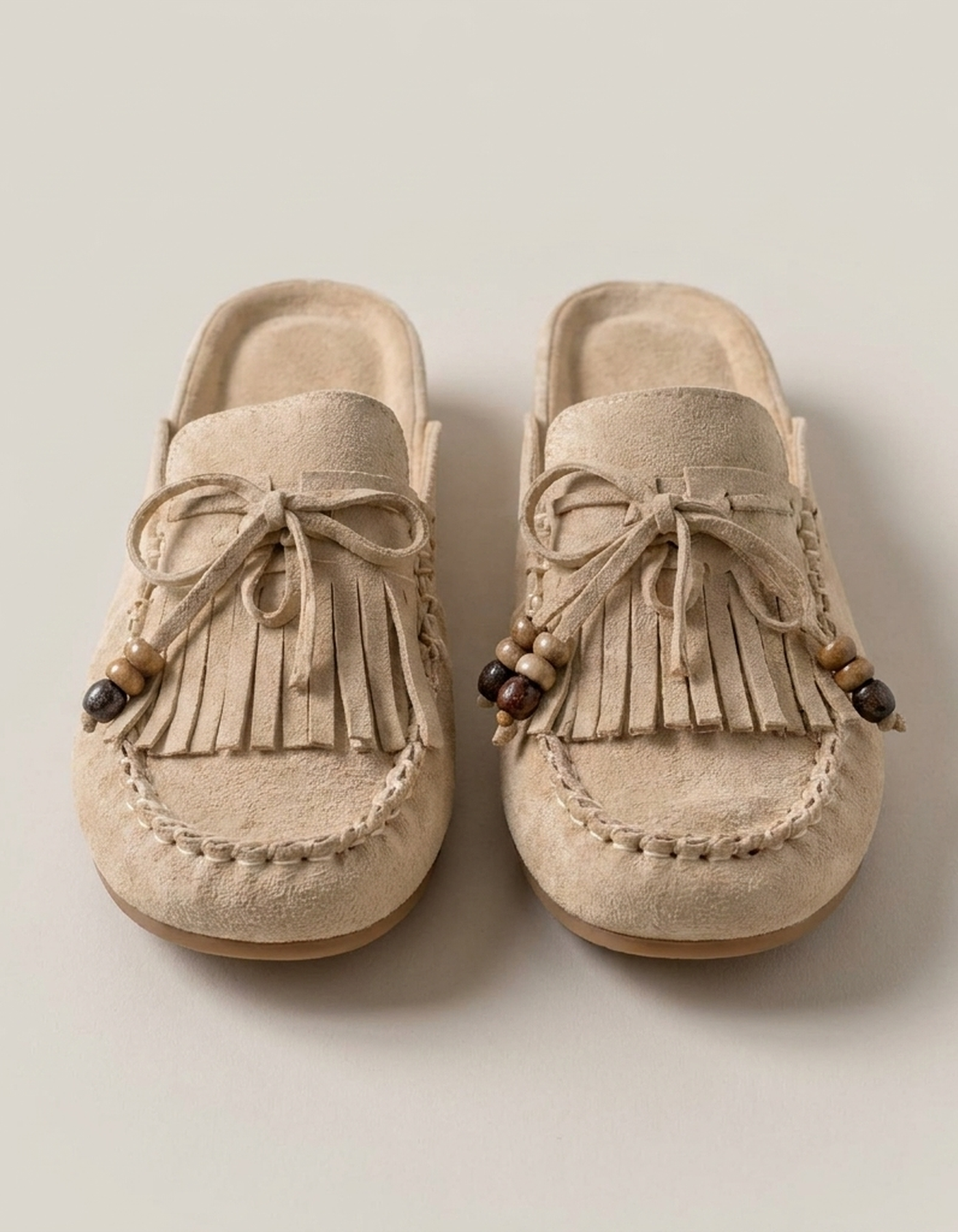 PLUXSTYLE::numise::joan-open-back-taupe-mules::pack-taupe