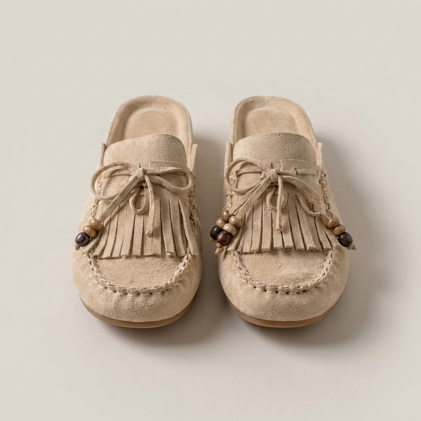 PLUXSTYLE::numise::joan-open-back-taupe-mules::pack-taupe