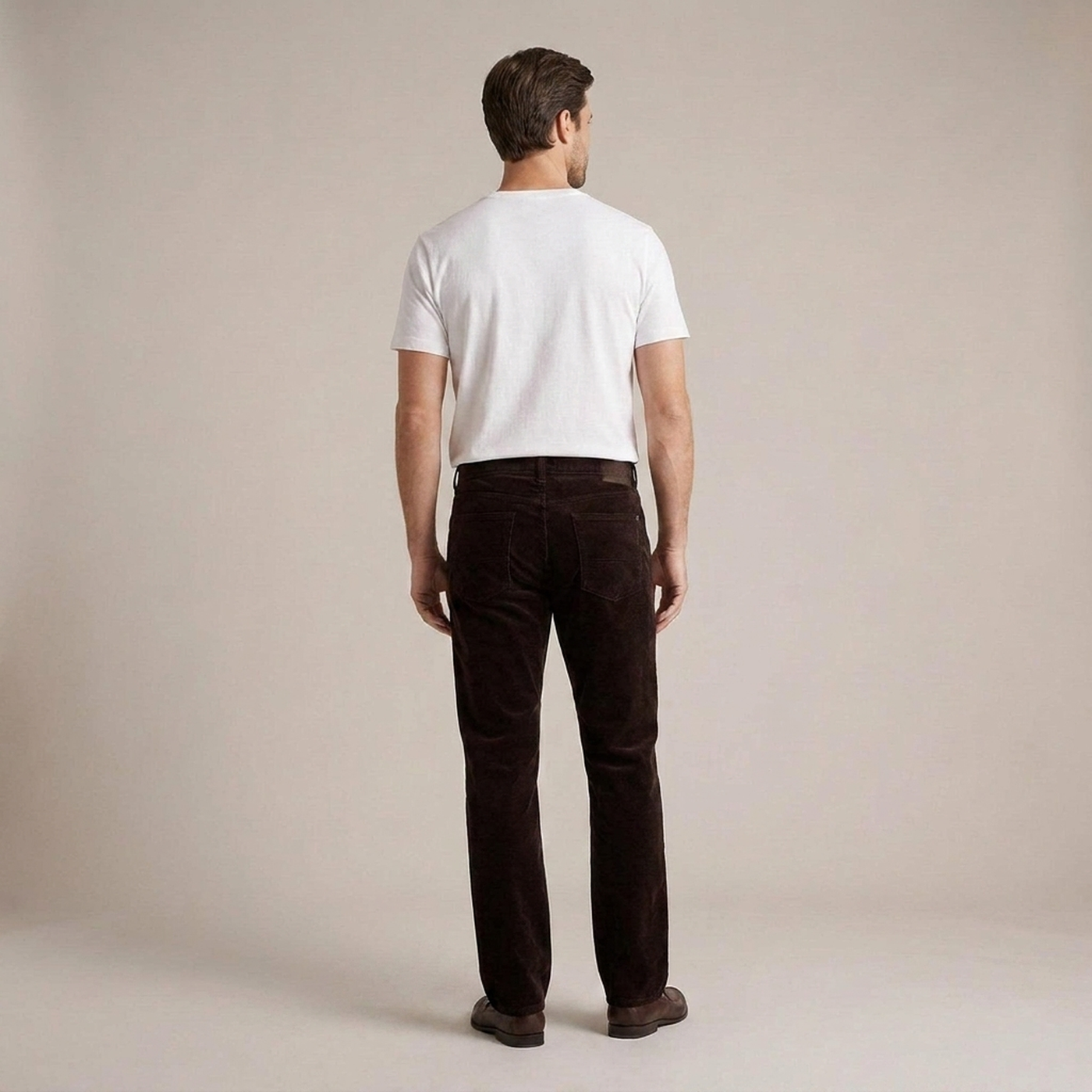 PLUXSTYLE::numise::andy-straight-cut-pants::back