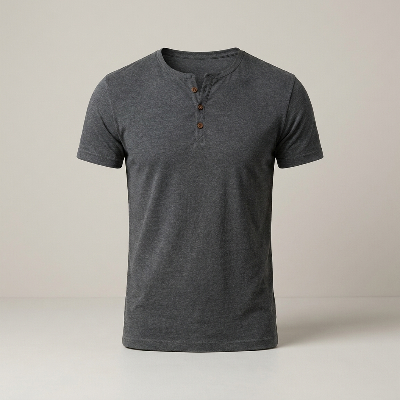 PLUXSTYLE::numise::mens-streamlined-henley-top::pack-grey