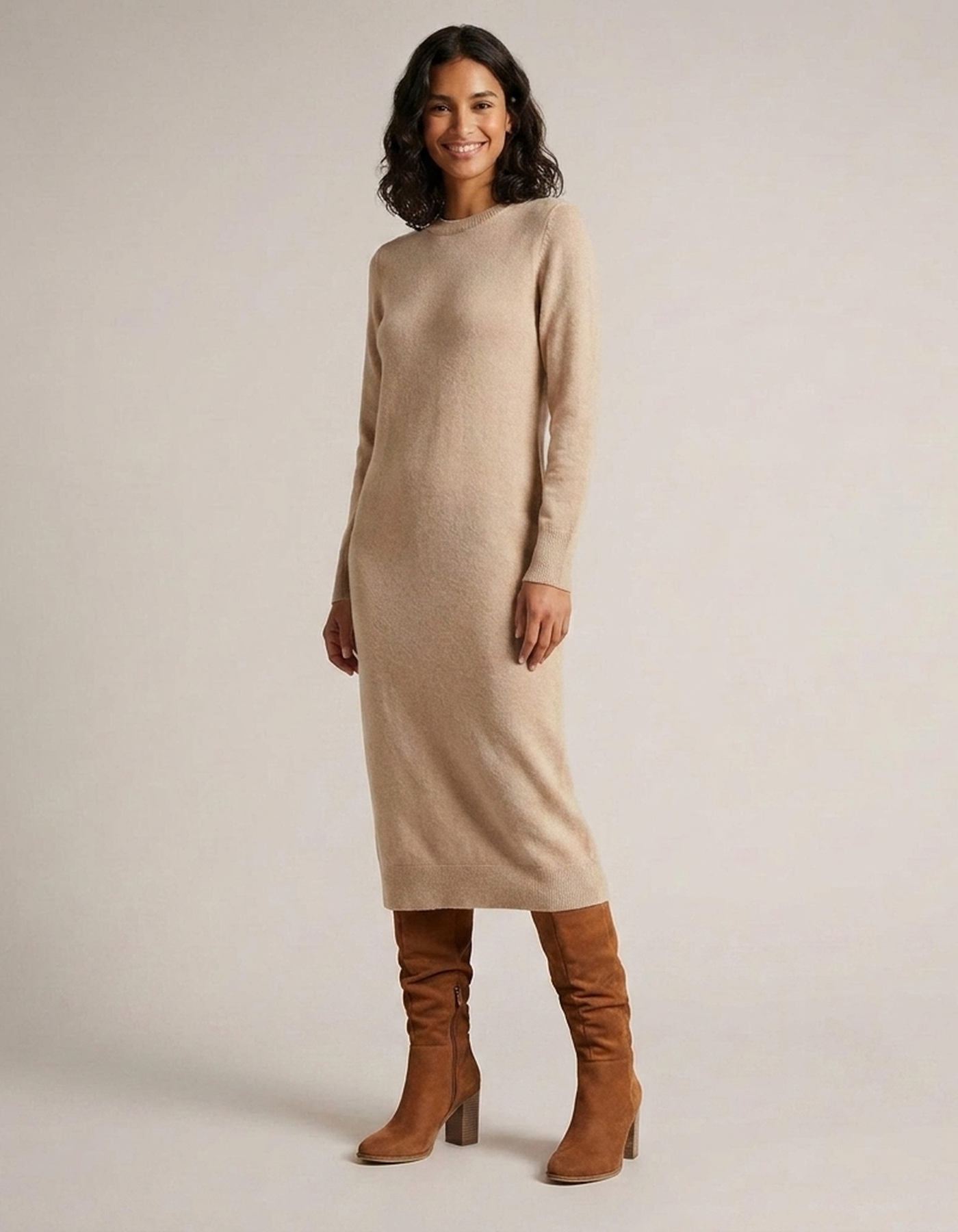 PLUXSTYLE::numise::side-zip-slouch-knee-high-boots::zoom-out