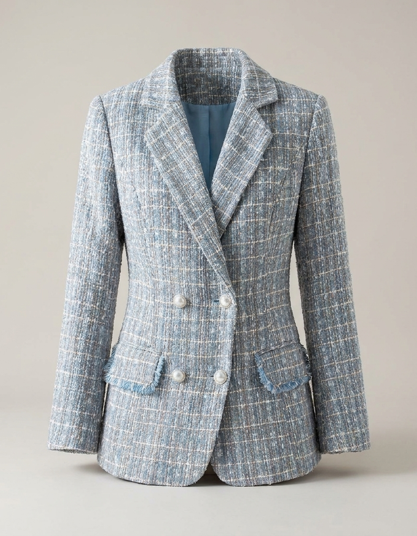 PLUXSTYLE::numise::bouchera-tailored-parka::pack-light-blue