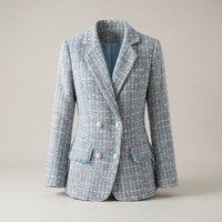 PLUXSTYLE::numise::bouchera-tailored-parka::pack-light-blue