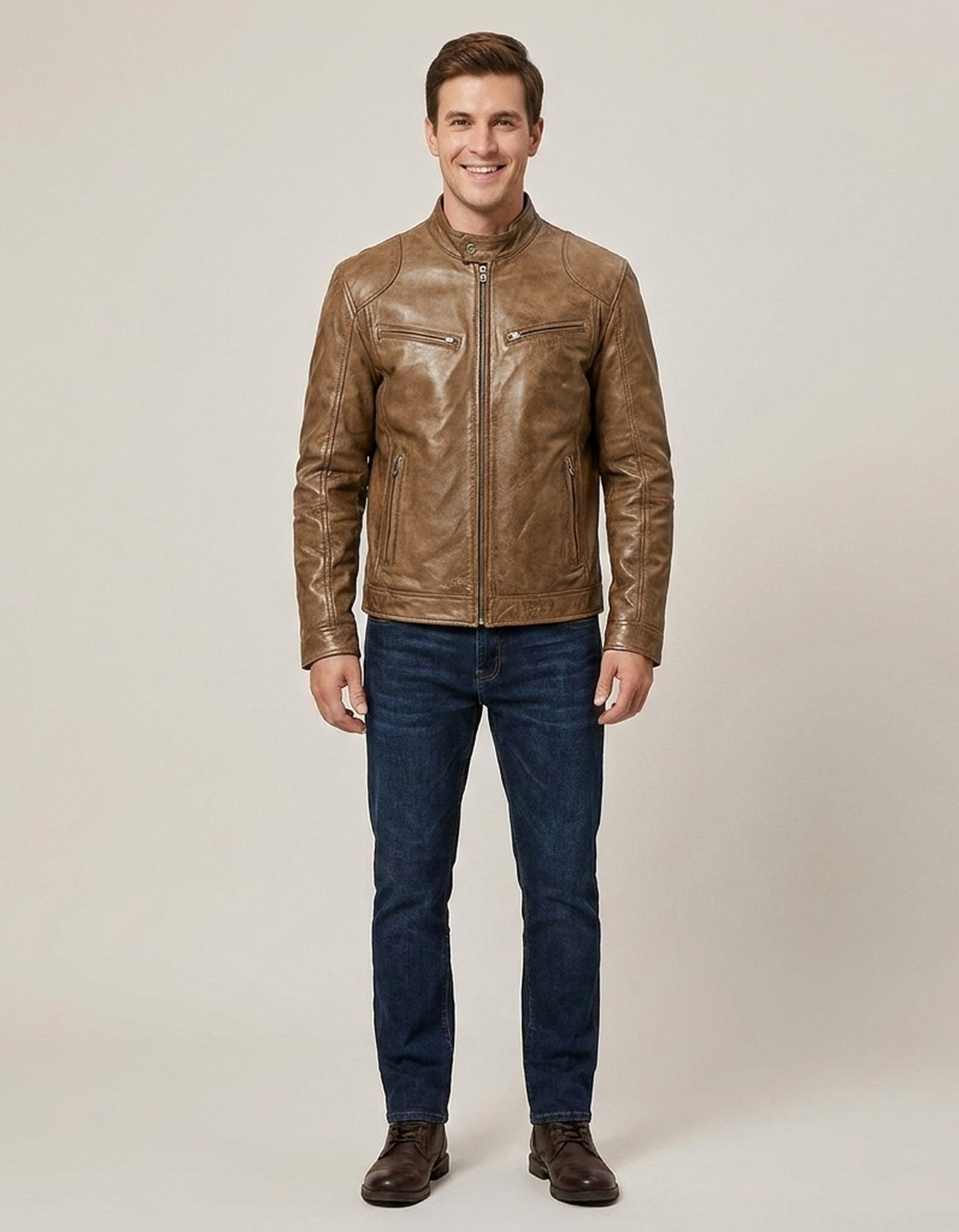 PLUXSTYLE::numise::mens-multi-zip-parka::front