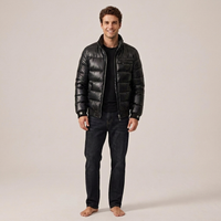 PLUXSTYLE::numise::mens-gloss-finish-winter-parka::front