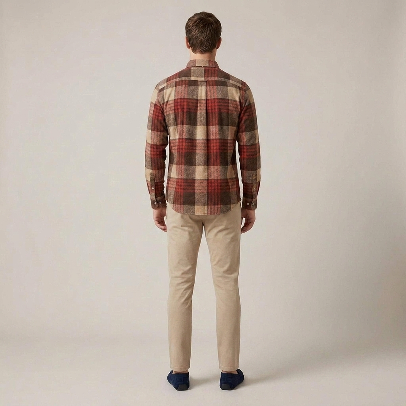 PLUXSTYLE::numise::mens-tailored-everyday-shirt::back