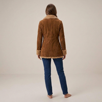 PLUXSTYLE::numise::tailored-button-front-parka::back
