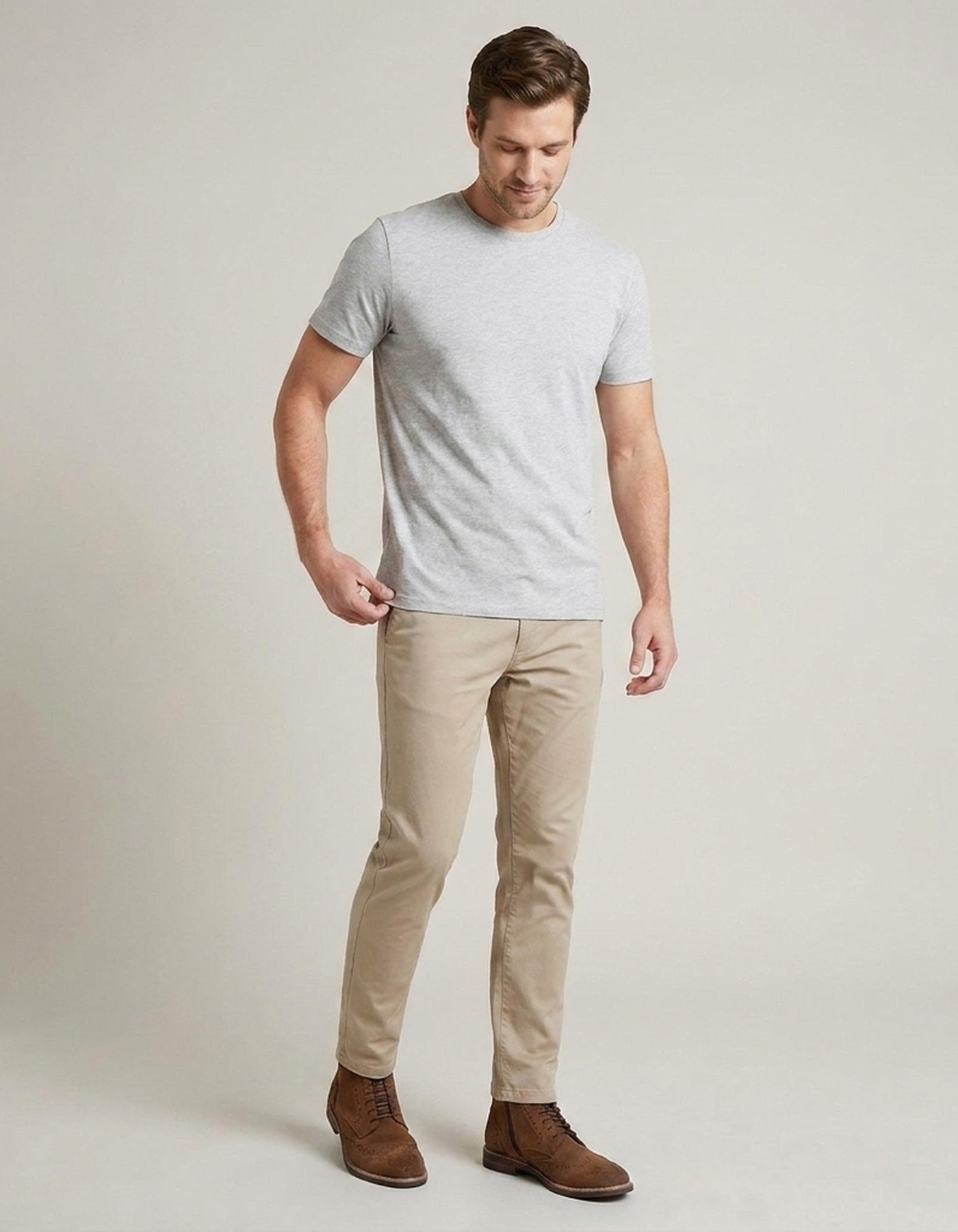 PLUXSTYLE::numise::mens-side-zip-brogue-ankle-boots::zoom-out