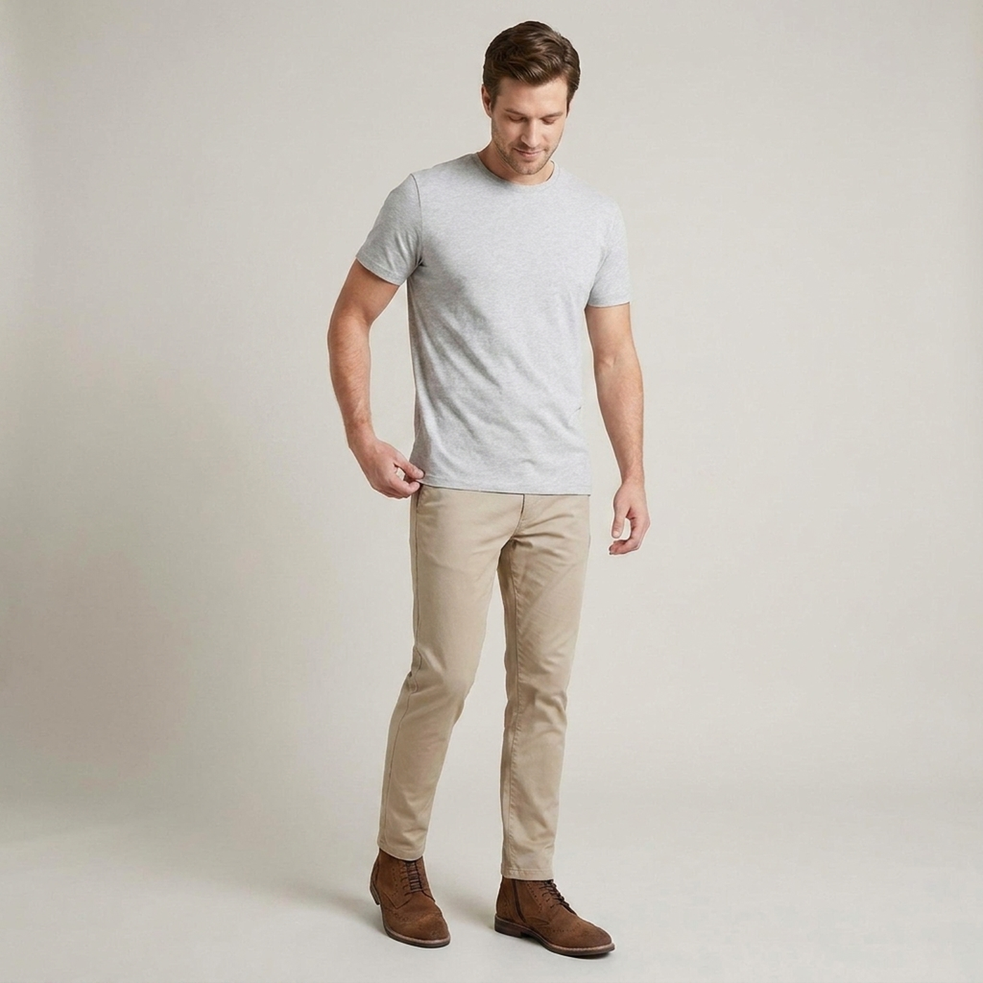 PLUXSTYLE::numise::mens-side-zip-brogue-ankle-boots::zoom-out