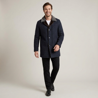 PLUXSTYLE::numise::mens-business-casual-longline-parka::front