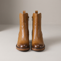PLUXSTYLE::numise::amelie-classic-ankle-boots::pack-brown