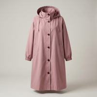 PLUXSTYLE::numise::amelia-long-hooded-parka::pack-pink