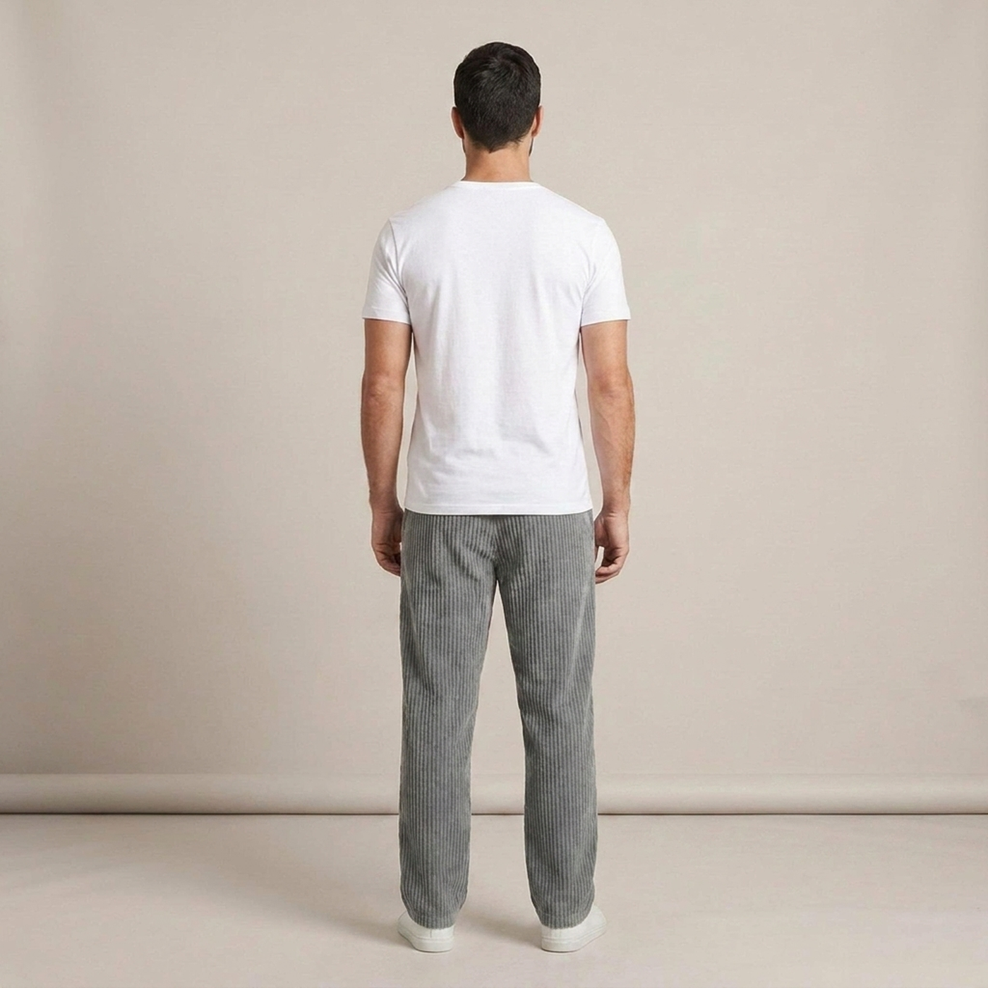 PLUXSTYLE::numise::mens-relaxed-fit-trousers::back