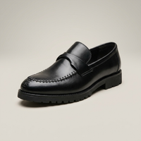 PLUXSTYLE::numise::rugged-penny-loafers::closeup-hero
