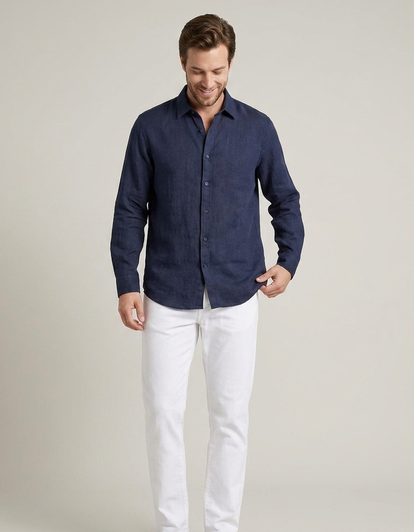PLUXSTYLE::numise::mens-relaxed-fit-top::front