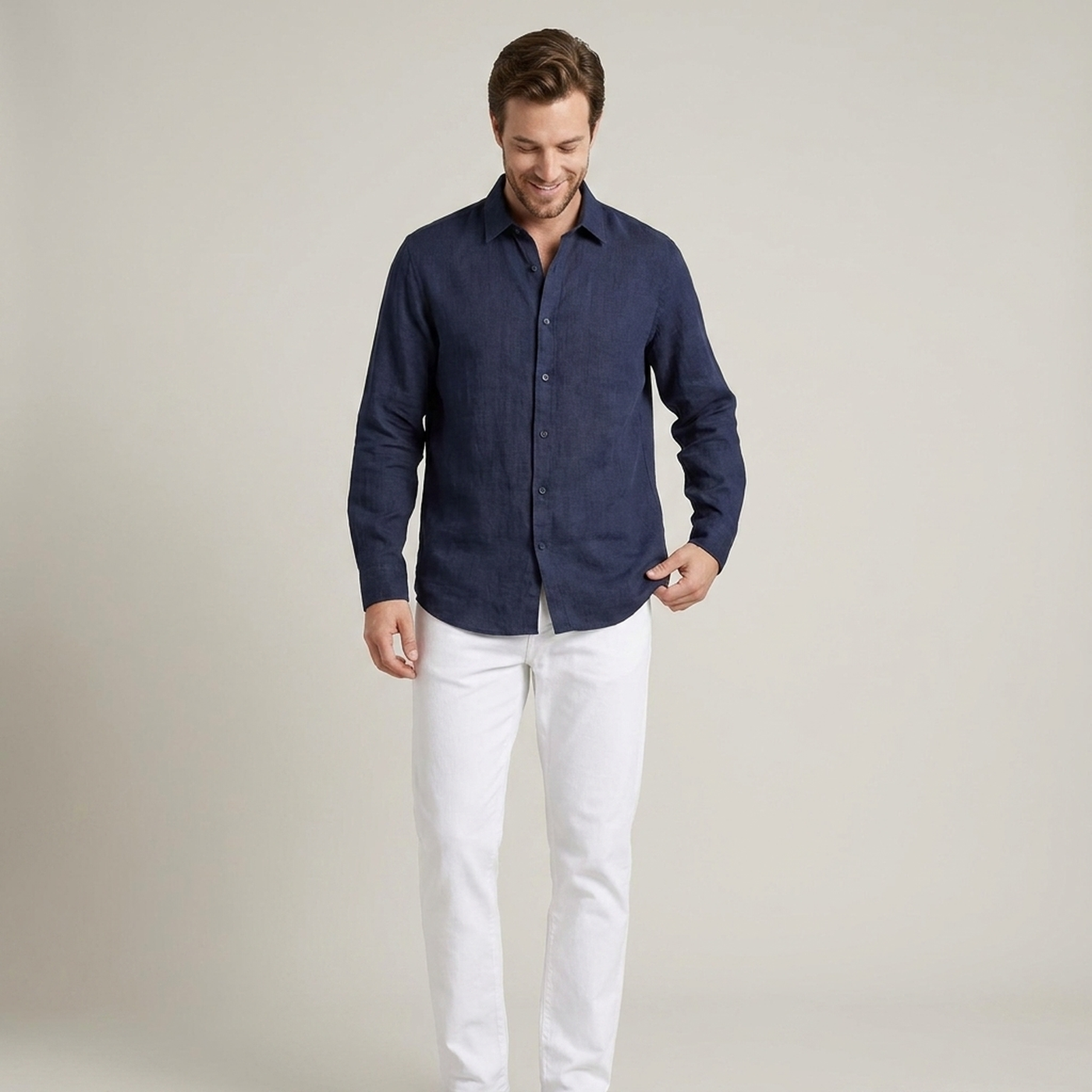 PLUXSTYLE::numise::mens-relaxed-fit-top::front