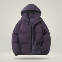 PLUXSTYLE::numise::mens-classic-hooded-parka::pack-purple