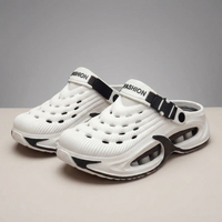 PLUXSTYLE::numise::everyday-ventilated-slip-on-shoes::pack-white-and-black