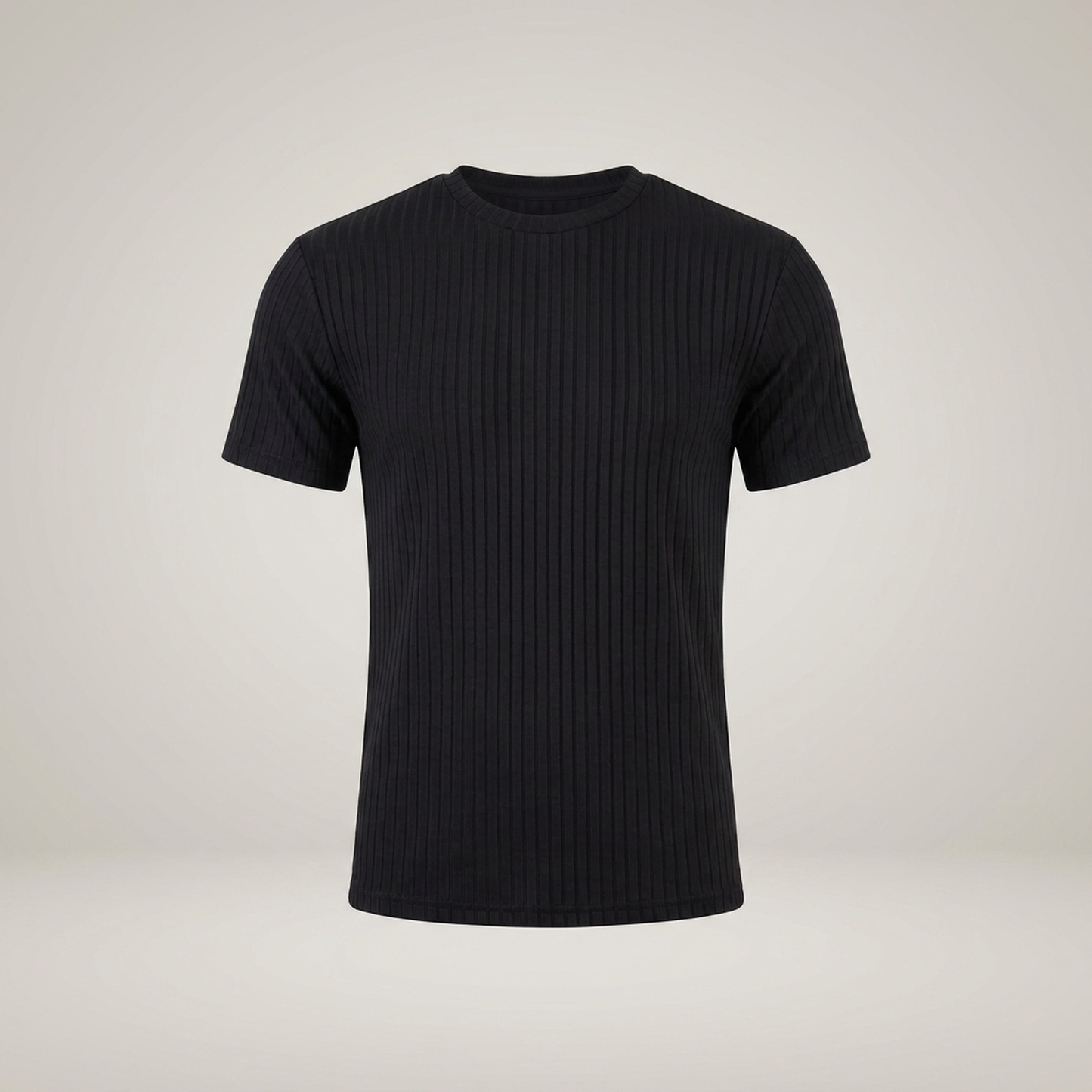 PLUXSTYLE::numise::mens-slim-fit-henley-top::pack-black
