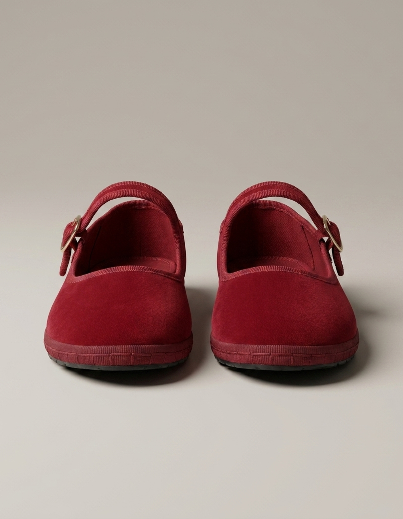 PLUXSTYLE::numise::adjustable-strap-mary-jane-footwear::pack-red