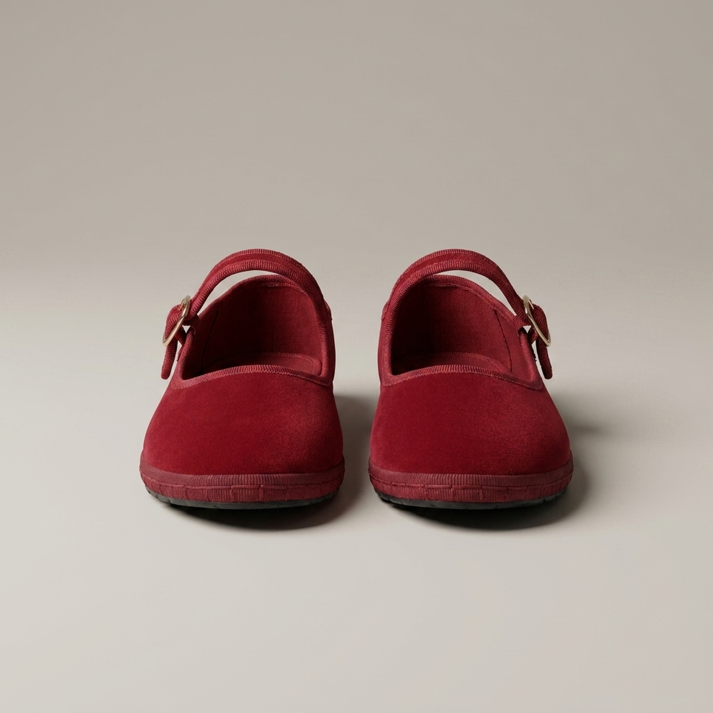 PLUXSTYLE::numise::adjustable-strap-mary-jane-footwear::pack-red