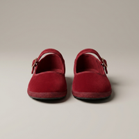 PLUXSTYLE::numise::adjustable-strap-mary-jane-footwear::pack-red