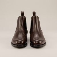 PLUXSTYLE::numise::mens-dark-brown-chelsea-boots::pack-dark-brown