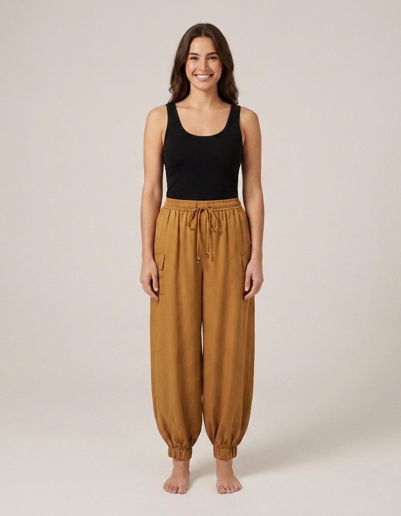 PLUXSTYLE::numise::alice-airy-balloon-pants::front