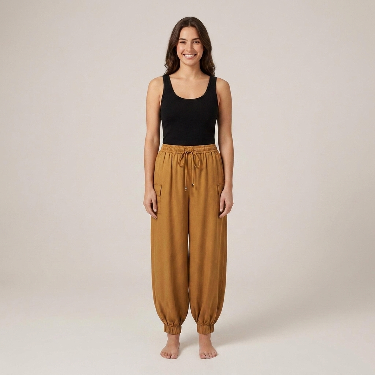 PLUXSTYLE::numise::alice-airy-balloon-pants::front