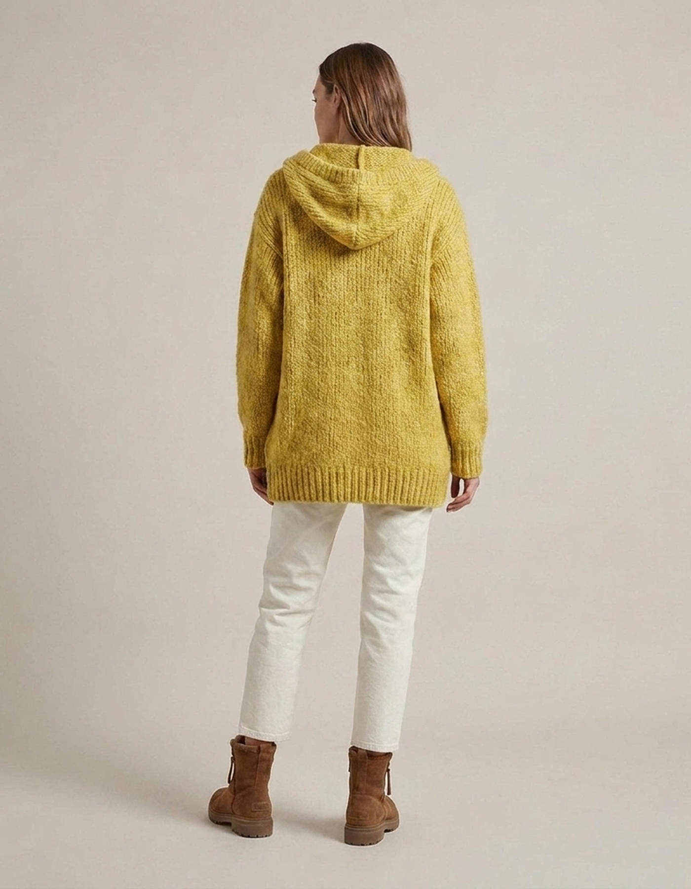 PLUXSTYLE::numise::longline-hooded-cardigan-1::back