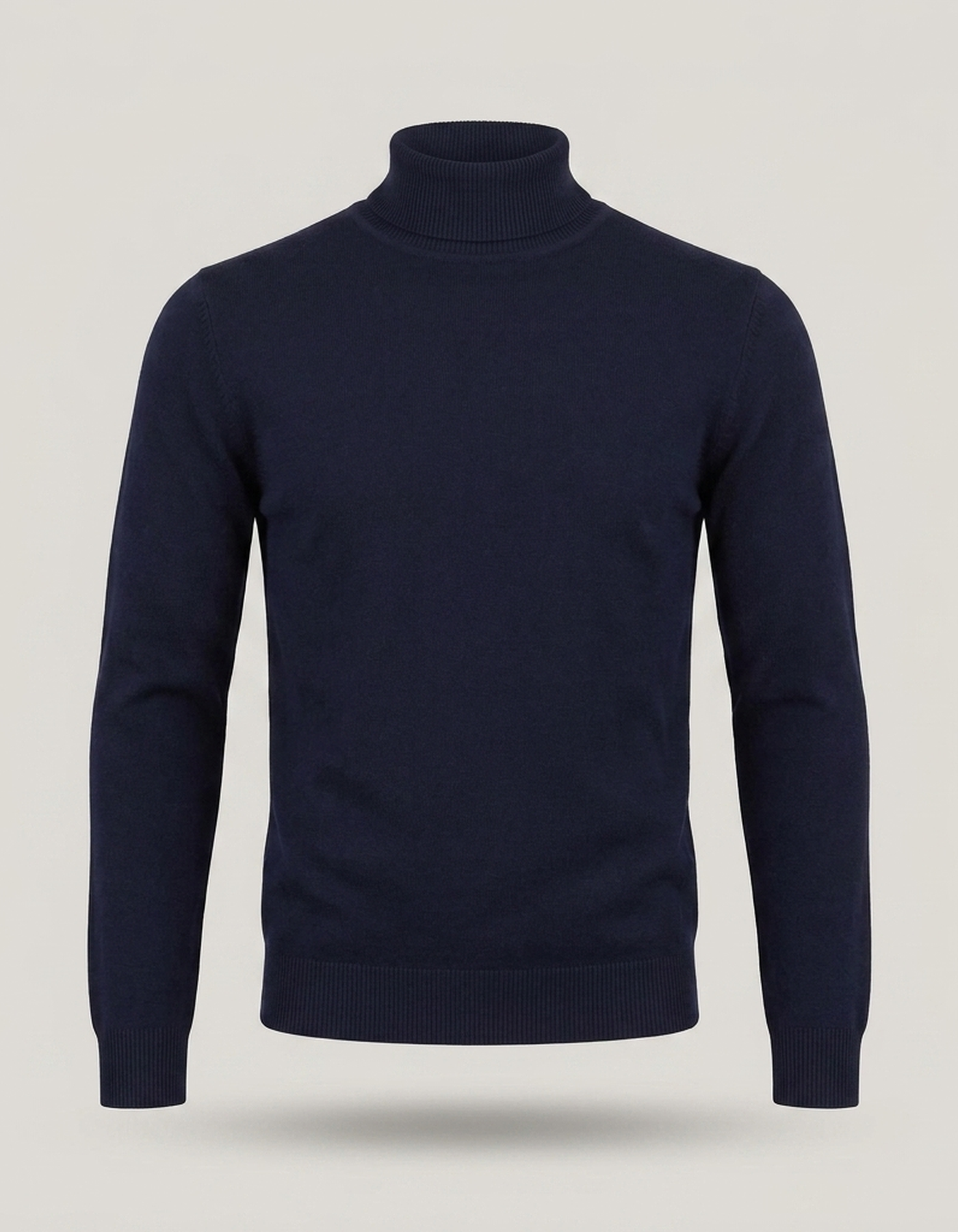 PLUXSTYLE::numise::mens-slim-fit-turtleneck-sweater::pack-navy-blue