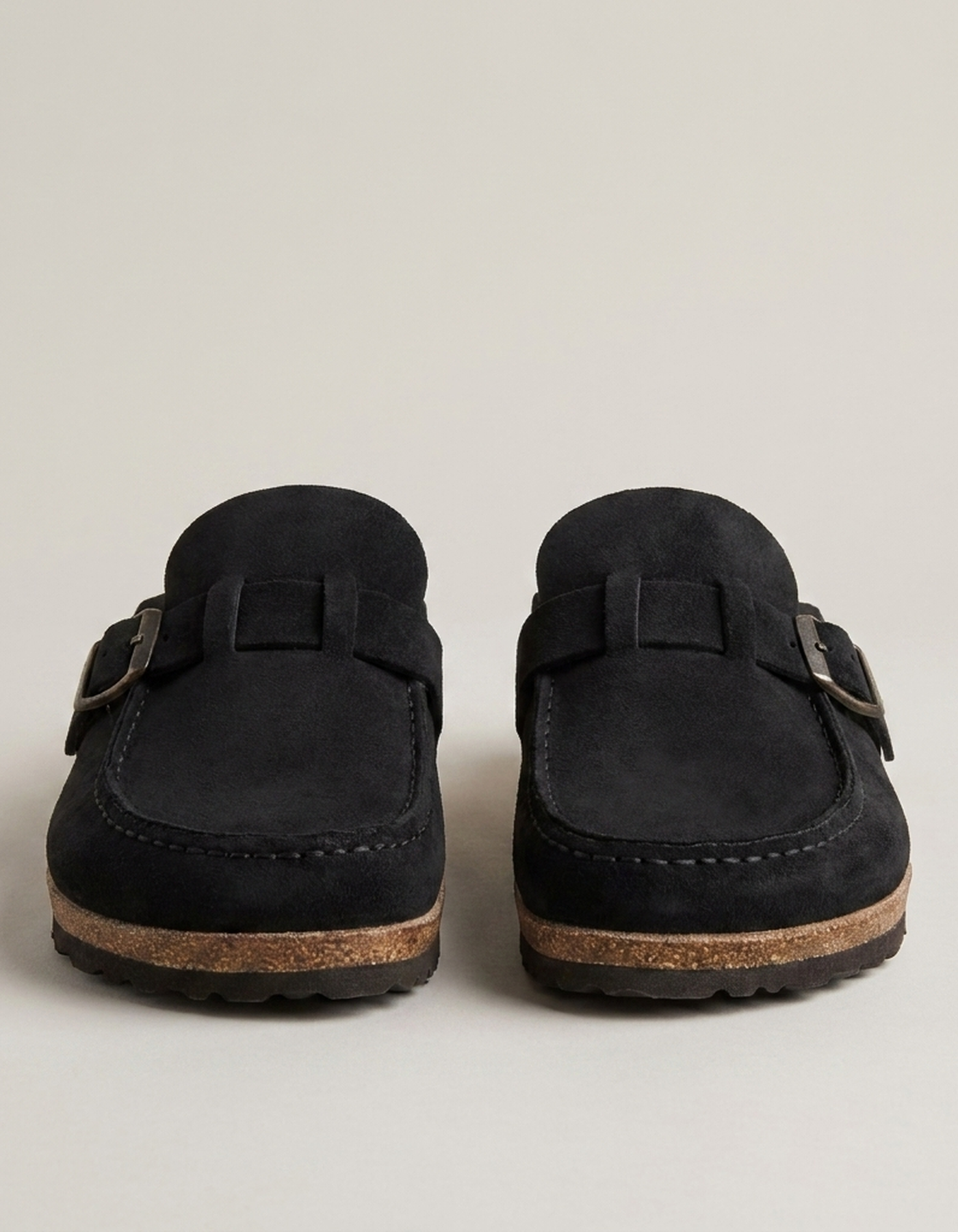 PLUXSTYLE::numise::evi-comfort-mule-sandals::pack-black