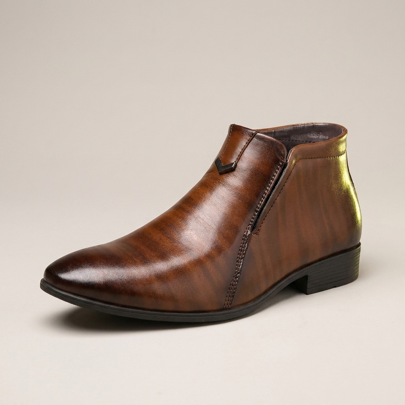 PLUXSTYLE::numise::beckett-side-zip-boots::closeup-hero
