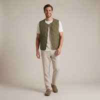PLUXSTYLE::numise::mens-regular-fit-quilted-vest::front