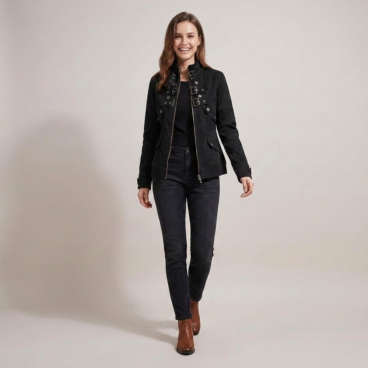 PLUXSTYLE::numise::marlow-utility-parka::front