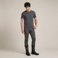 PLUXSTYLE::numise::matte-black-square-toe-boots::zoom-out