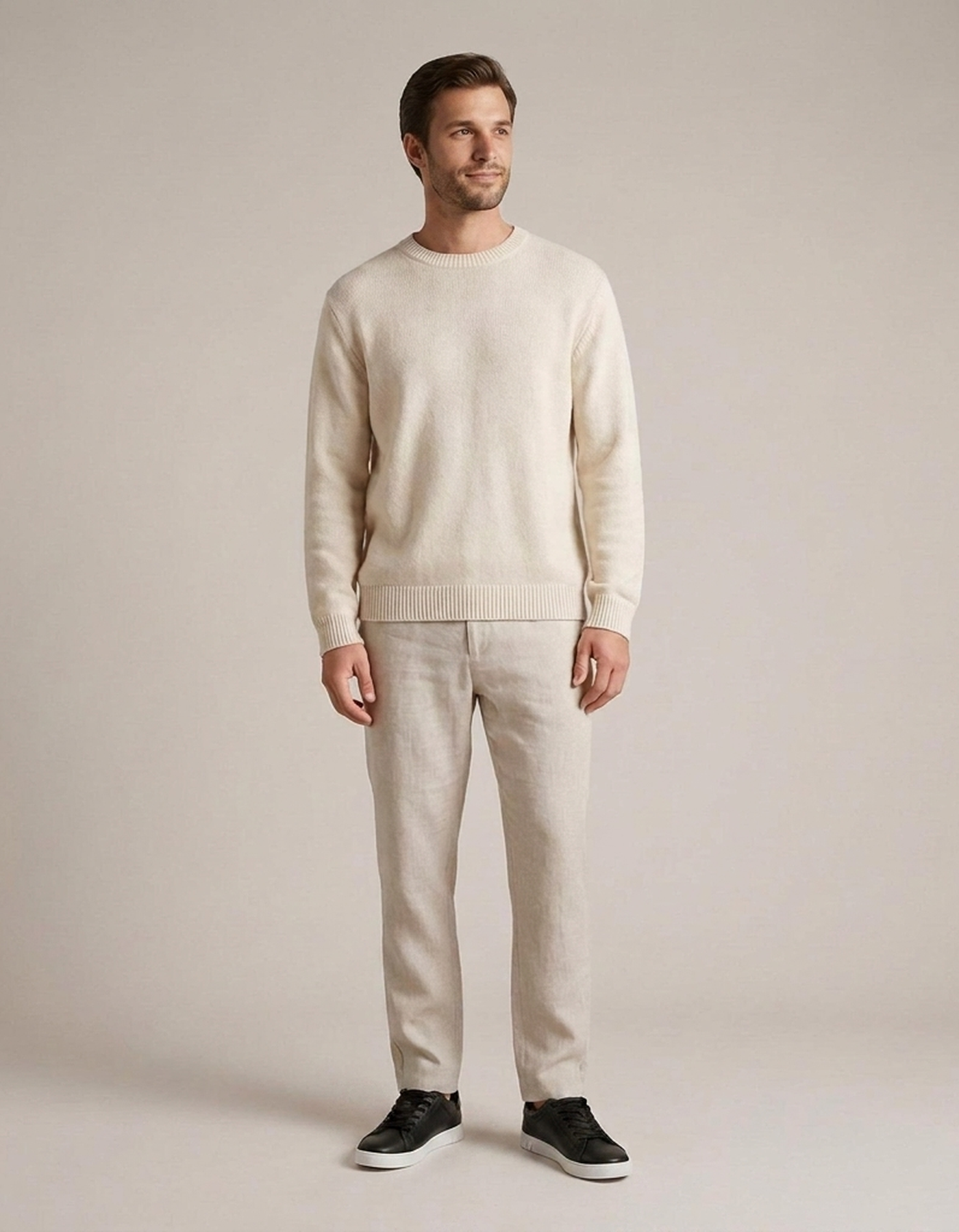 PLUXSTYLE::numise::mens-clean-low-top-sneakers::zoom-out