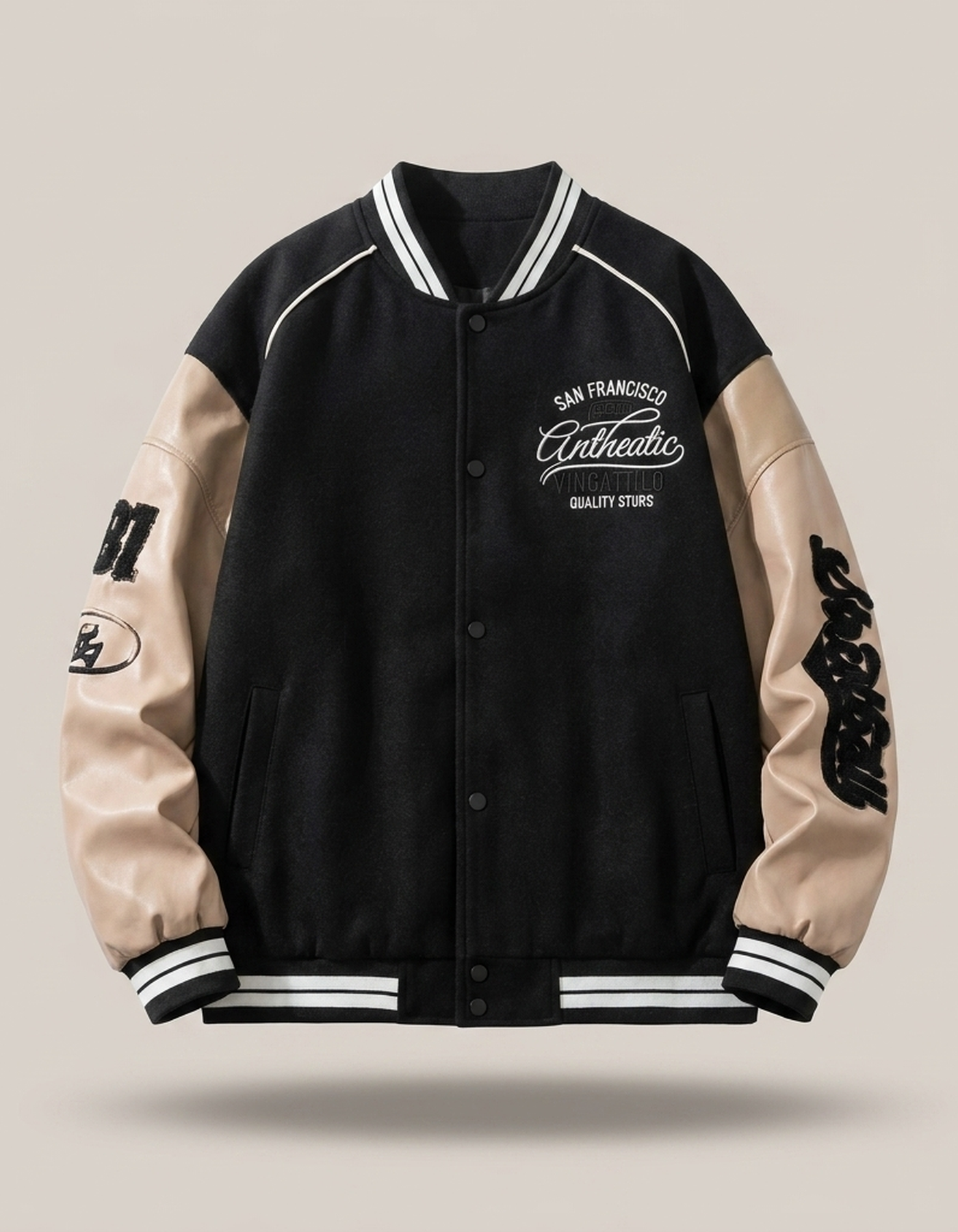 PLUXSTYLE::numise::heritage-campus-parka::pack-black