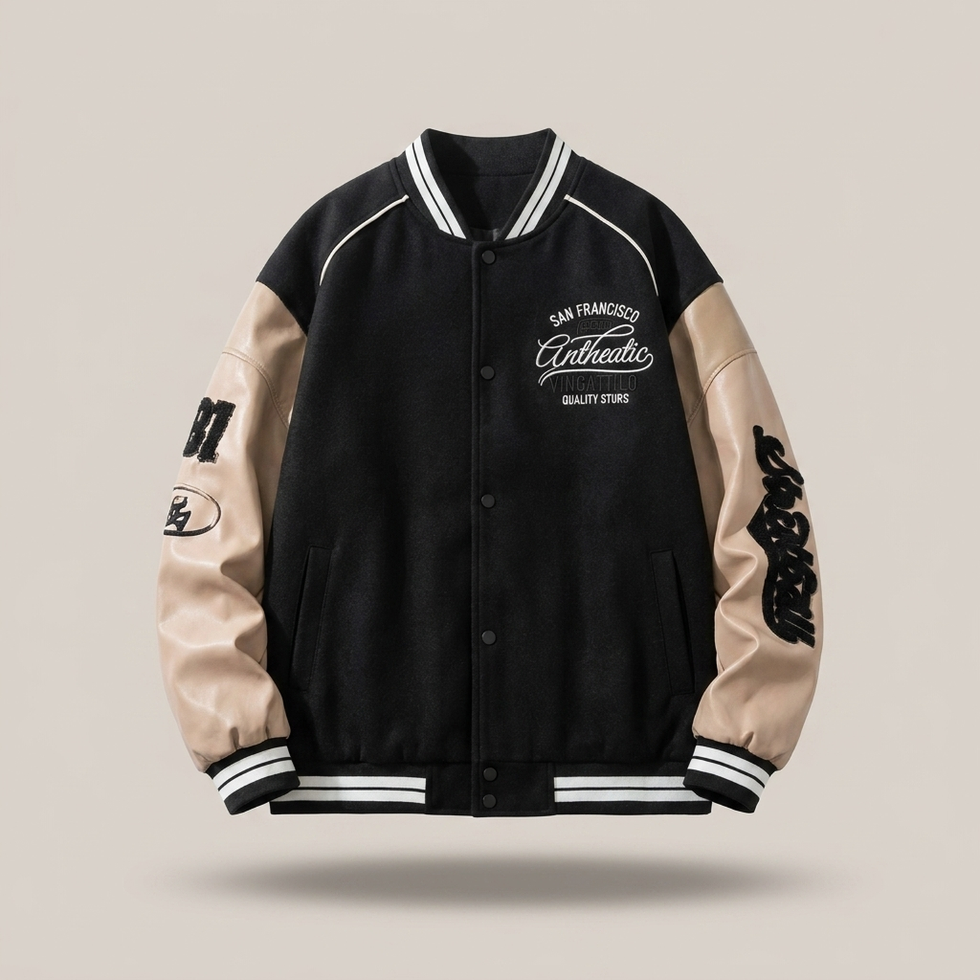 PLUXSTYLE::numise::heritage-campus-parka::pack-black