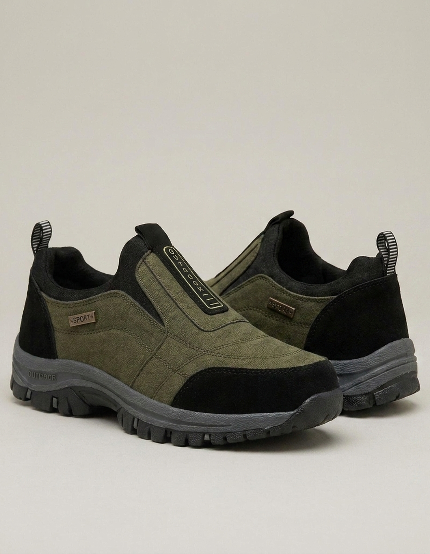 PLUXSTYLE::numise::mens-rugged-slip-on-walking-shoes::closeup-detail