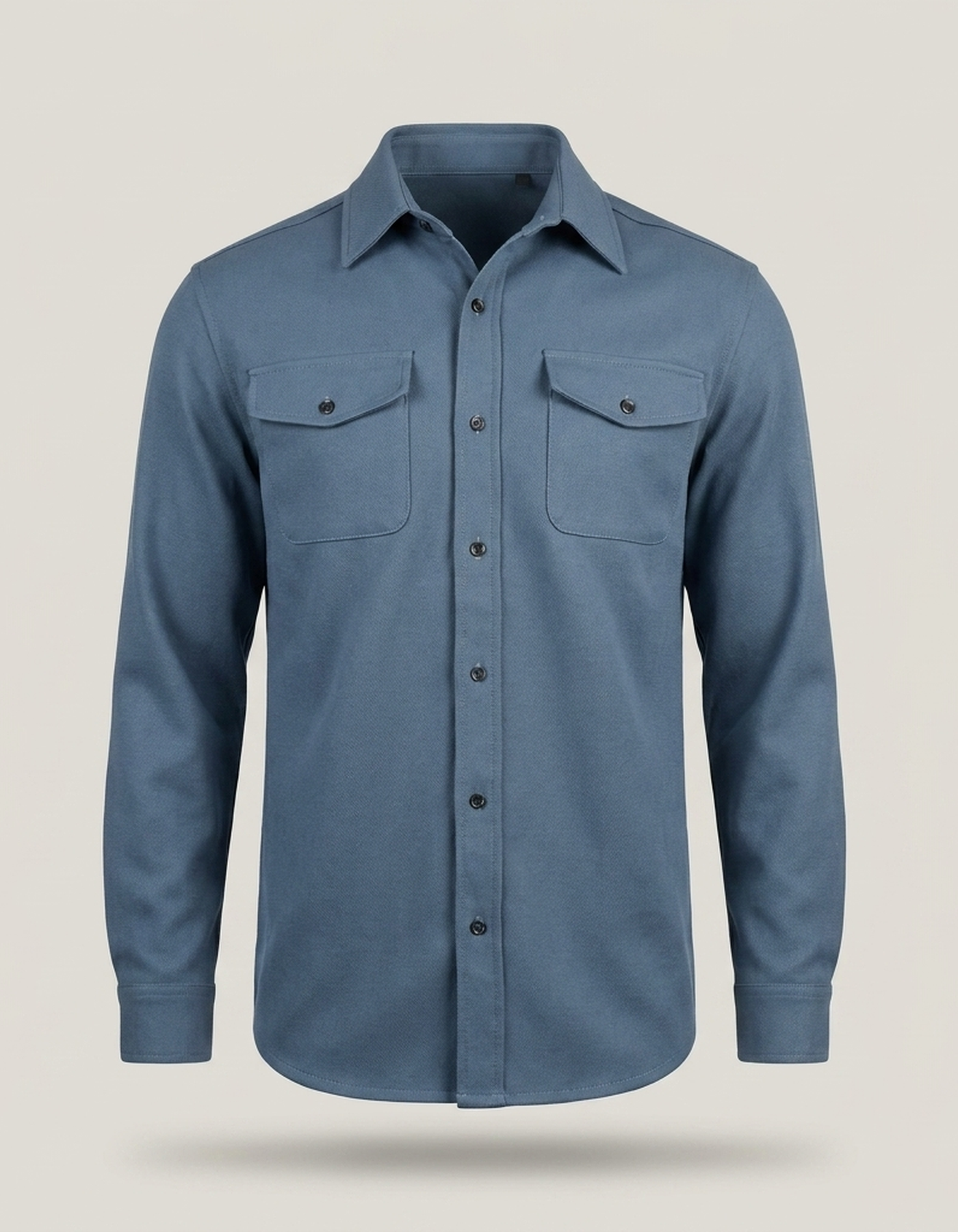 PLUXSTYLE::numise::mens-relaxed-shirt-jacket::pack-blue