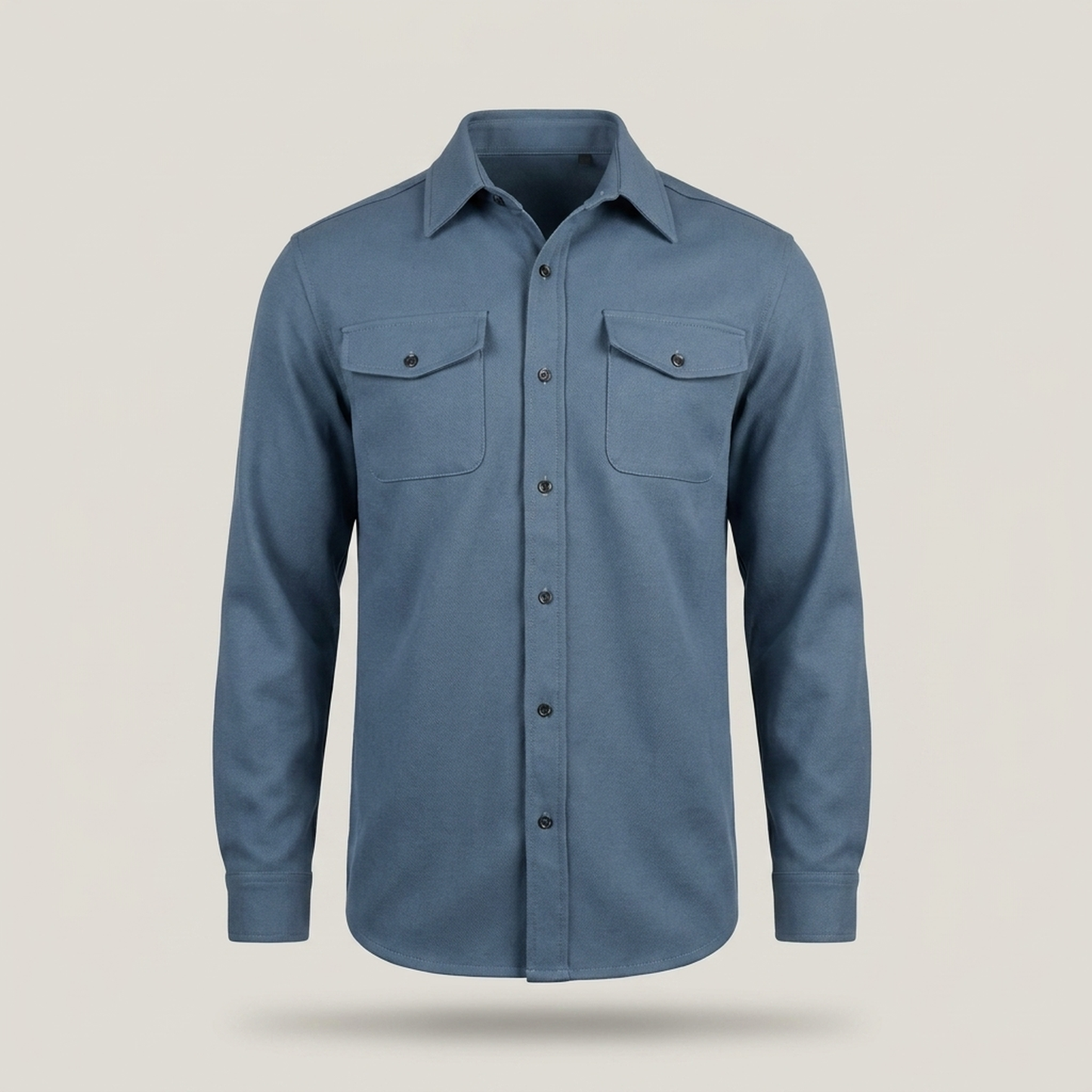 PLUXSTYLE::numise::mens-relaxed-shirt-jacket::pack-blue