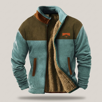 PLUXSTYLE::numise::mens-casual-zip-jacket::pack-light-blue
