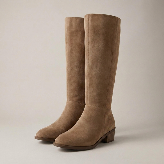 PLUXSTYLE::numise::cosette-wide-calf-knee-high-boots::closeup-detail