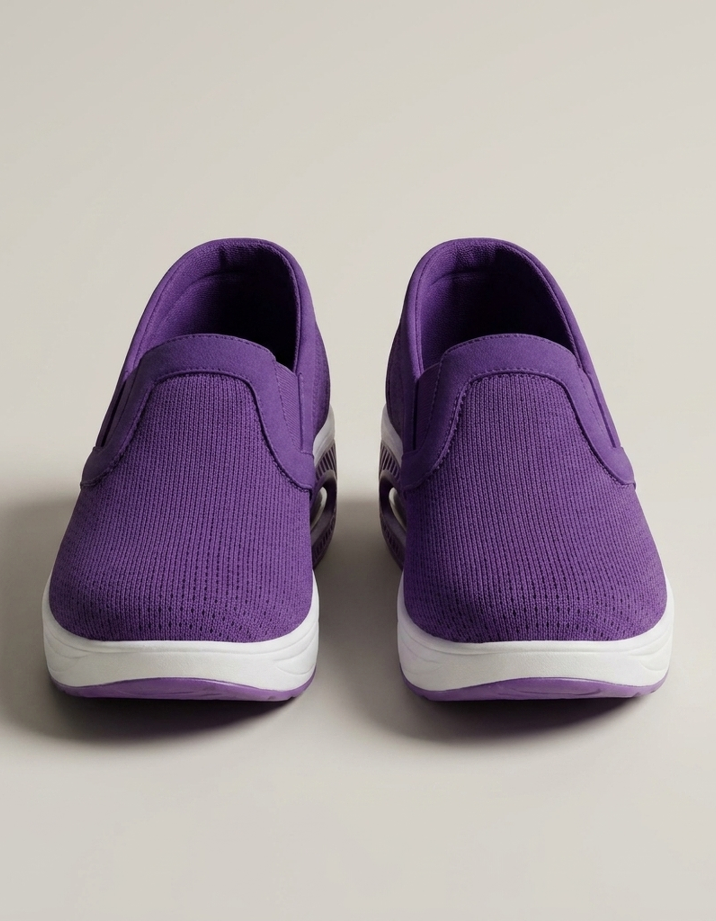 PLUXSTYLE::numise::womens-soft-step-orthopedic-loafers::pack-purple