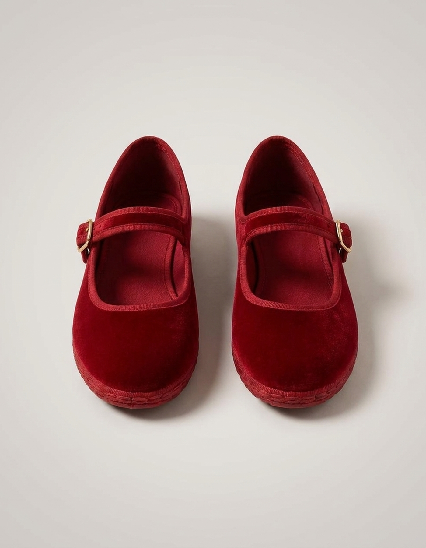 PLUXSTYLE::numise::mary-jane-ballet-flats::pack-red