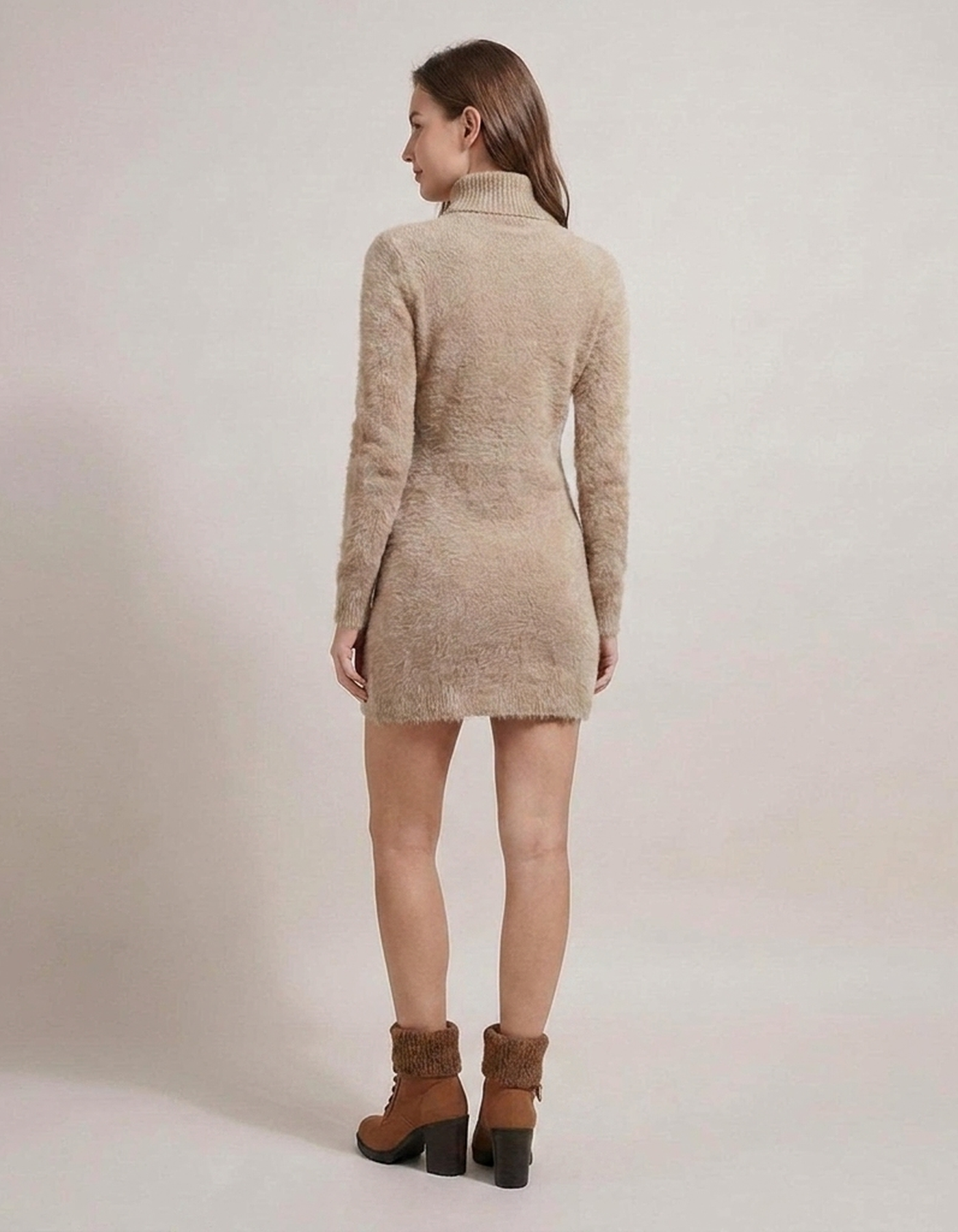 PLUXSTYLE::numise::adeline-relaxed-mini-dress::back